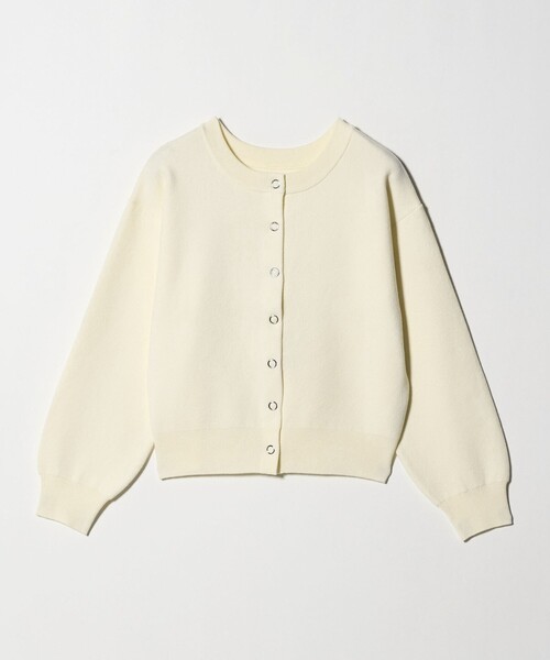 A DAY IN THE LIFE UNITED ARROWS(アデイインザライフユナイテッドアローズ)の「スウェットライク 2WAY カーディガン <A DAY IN THE LIFE>(カーディガン/ボレロ・レディース・ダークグレー/マスタード/コバルトブルー/オフホワイト・FREE)」の2枚目の写真
