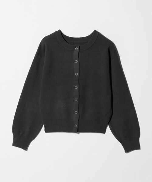 A DAY IN THE LIFE UNITED ARROWS(アデイインザライフユナイテッドアローズ)の「スウェットライク 2WAY カーディガン <A DAY IN THE LIFE>(カーディガン/ボレロ・レディース・ダークグレー/マスタード/コバルトブルー/オフホワイト・FREE)」の1枚目の写真