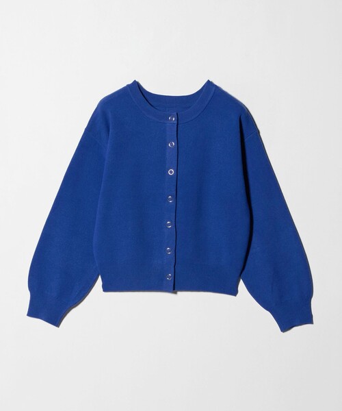 A DAY IN THE LIFE UNITED ARROWS(アデイインザライフユナイテッドアローズ)の「スウェットライク 2WAY カーディガン <A DAY IN THE LIFE>(カーディガン/ボレロ・レディース・ダークグレー/マスタード/コバルトブルー/オフホワイト・FREE)」の15枚目の写真