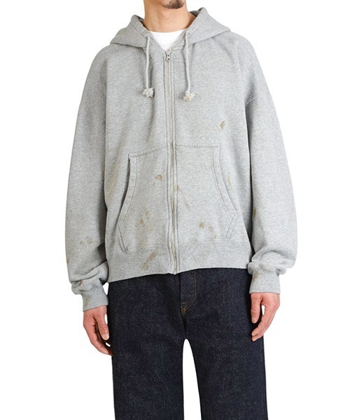 JACKSON MATISSE（ジャクソンマティス）の「JACKSON MATISSE / ジャクソンマティス：Full Zip Up Parka：JM25SS009[STD]（パーカー・メンズ・グレー・M/L）」の5枚目の写真