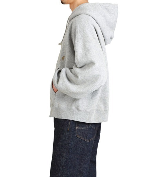 JACKSON MATISSE（ジャクソンマティス）の「JACKSON MATISSE / ジャクソンマティス：Full Zip Up Parka：JM25SS009[STD]（パーカー・メンズ・グレー・M/L）」の4枚目の写真