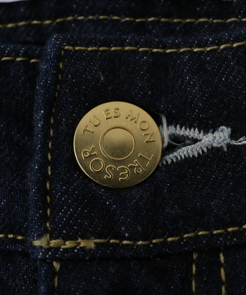 Tu es mon TRESOR(トゥ エ モン トレゾア)の「【TU ES MON TRESOR/トゥ エ モン トレゾア】 The Opal Jean(デニムパンツ・レディース・ネイビー・25/26/27)」の5枚目の写真