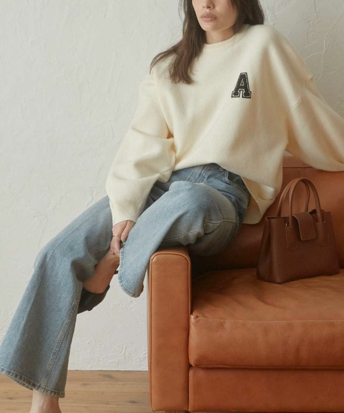 セール】A logo sweat ニット（ニット/セーター）｜ACYM（アシーム）の