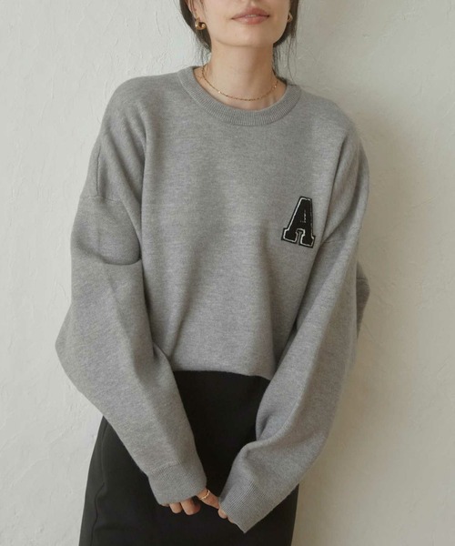 セール】A logo sweat ニット（ニット/セーター）｜ACYM（アシーム）の