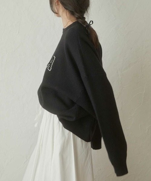 セール】A logo sweat ニット（ニット/セーター）｜ACYM（アシーム）の