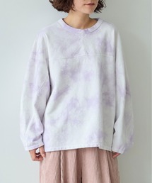 yuni（ユニ　）の「●highcount コットン 裏毛ムラ染め cocoon プルオーバー（スウェット・レディース）」