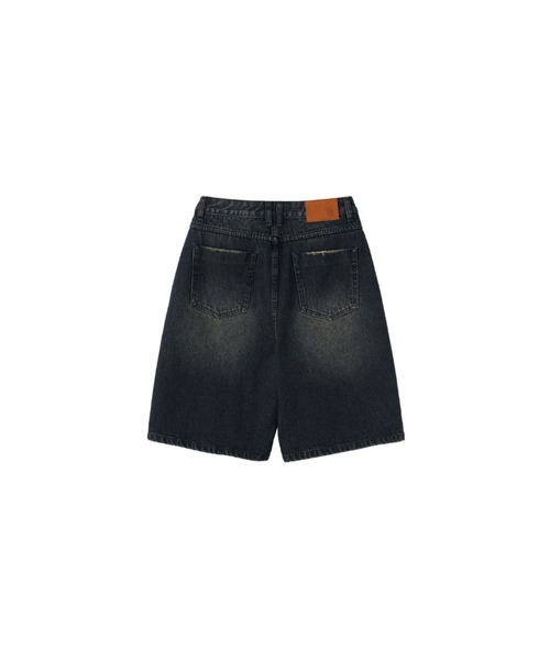 GENERAL IDEA（ジェネラルアイデア）の「【GENERAL IDEA】バミューダワイドデニムパンツ / WIDE BERMUDA DENIM PANTS（デニムパンツ・レディース・ブルー/ブラック/ダークネイビー・XL/L/M/S）」の10枚目の写真