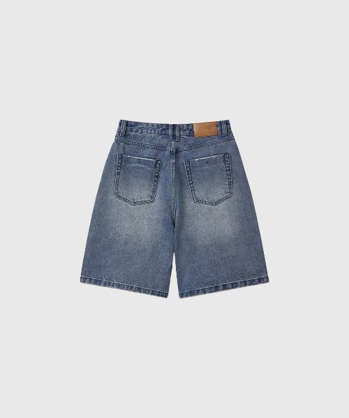 GENERAL IDEA（ジェネラルアイデア）の「【GENERAL IDEA】バミューダワイドデニムパンツ / WIDE BERMUDA DENIM PANTS（デニムパンツ・レディース・ブルー/ブラック/ダークネイビー/ブルー系・XL/L/M/S）」の19枚目の写真