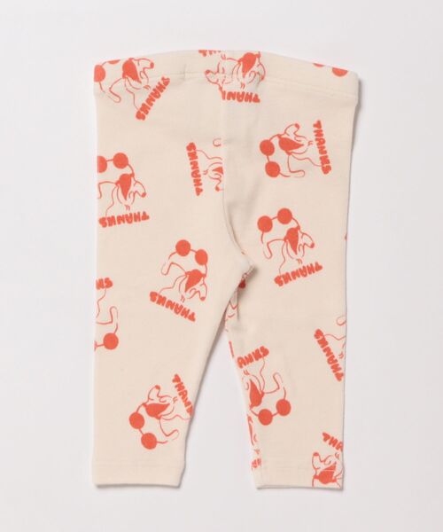 BOBO CHOSES(ボボショーズ)の「Roling dog all over legging(レギンス/スパッツ・キッズ・オフホワイト・24MONTH/18MONTH/12MONTH/9MONTH/6MONTH/3MONTH)」の4枚目の写真