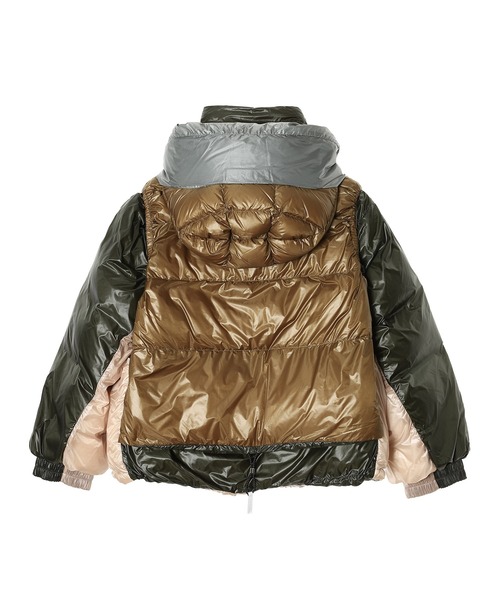 beautiful people（ビューティフルピープル）の「beautiful people NANGA multilayerring down vest blouson 1545103041（ダウンジャケット/コート・レディース・ベージュ・38）」の2枚目の写真