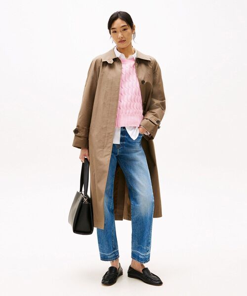 TOMMY HILFIGER(トミーヒルフィガー)の「クラシックストレートジーンズ(デニムパンツ・レディース・インディゴブルー・26inch/28inch/27inch)」の2枚目の写真