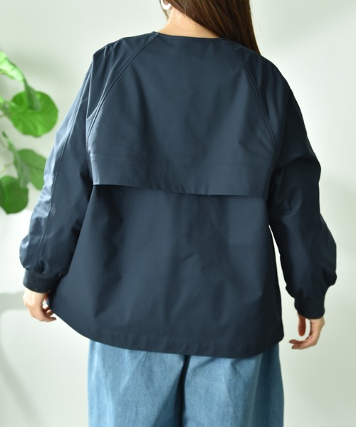 INTERPLANET(インタープラネット)の「エステルレイヤートレンチコート(その他アウター・レディース・カーキ/アイボリー/ネイビー・FREE)」の15枚目の写真