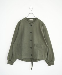 SOLAMONAT（ソラモナ）の「ペンネ天竺 ドローコードカーディガン（カーディガン/ボレロ）」