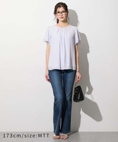 slattgir(スラットジール)の「高身長 すごのびストレッチデニムブーツカットパンツ(選べる股下82cm・86cm)(デニムパンツ・レディース・ブラック/ワンウォッシュ/ブルー・TM2/TLL1/TL1/TM1/TLL2/TL2/T3L1/T4L1/T5L1/T3L2/T4L2/T5L2)」の7枚目の写真