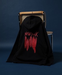 裏起毛 スウェットプリントパーカー unisex