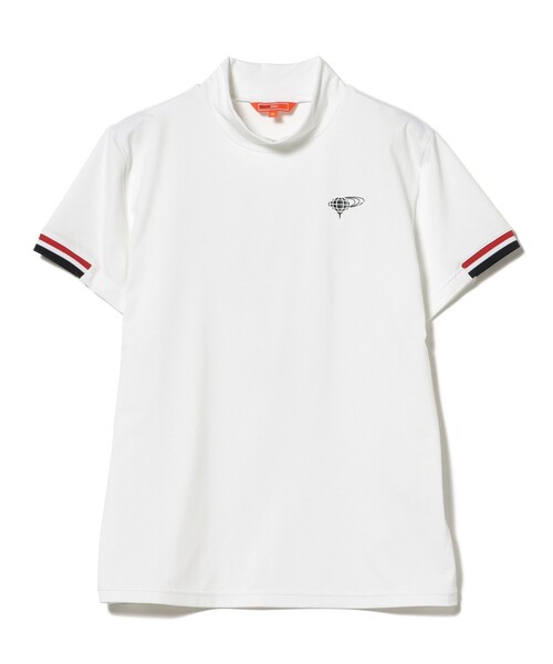 BEAMS GOLF（ビームスゴルフ）の「〈WOMEN〉ORANGE LABEL / PARロゴ モックネック（吸水速乾・UVカット）（Tシャツ/カットソー・レディース・ネイビー/ホワイト・LARGE/MEDIUM/SMALL）」の12枚目の写真