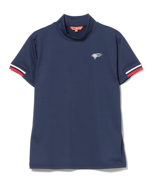 BEAMS GOLF（ビームスゴルフ）の「〈WOMEN〉ORANGE LABEL / PARロゴ モックネック（吸水速乾・UVカット）（Tシャツ/カットソー・レディース・ネイビー/ホワイト・LARGE/MEDIUM/SMALL）」の15枚目の写真