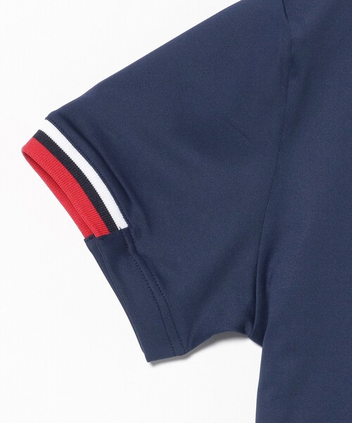 BEAMS GOLF（ビームスゴルフ）の「〈WOMEN〉ORANGE LABEL / PARロゴ モックネック（吸水速乾・UVカット）（Tシャツ/カットソー・レディース・ネイビー/ホワイト・LARGE/MEDIUM/SMALL）」の17枚目の写真