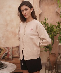 HINNA cottage（ヒナコテージ）の「ハートボタンうねうねカーディガン（カーディガン/ボレロ）」