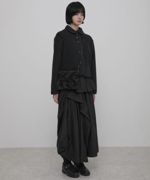 FLAREUP（フレアアップ）の「Floral Handmade Bag (FL-735_Black)（ショルダーバッグ・レディース・ブラック・OS）」の6枚目の写真