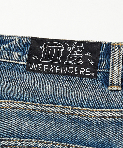 WKNDRS(ウィーキャンドース)の「TATTOO DENIM PANTS (L.DENIM)(デニムパンツ・レディース・その他・MEDIUM/LARGE/X-LARGE)」の6枚目の写真