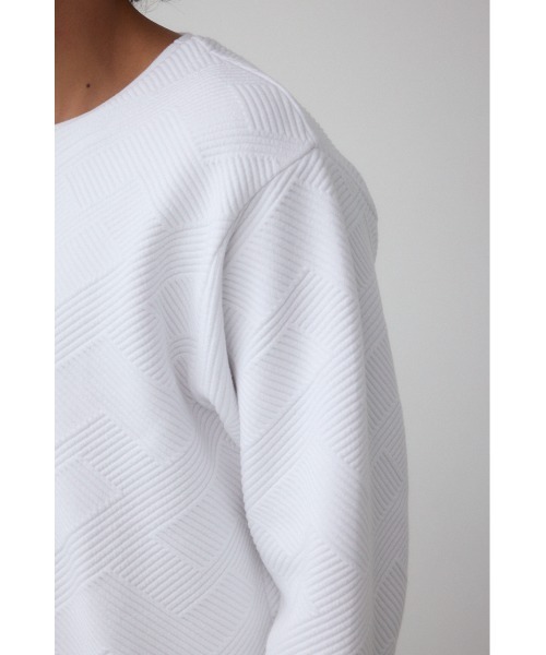 AZUL by moussy(アズールバイマウジー)の「ジオメトリック柄トップス(Tシャツ/カットソー・メンズ・ブラック/ホワイト/ネイビー・SMALL/MEDIUM/LARGE)」の11枚目の写真