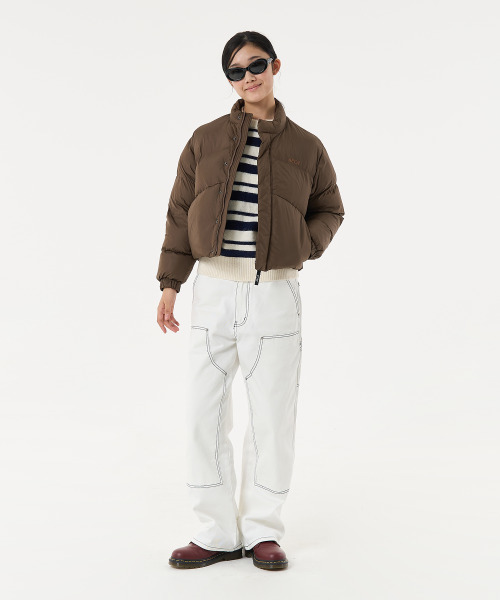 AECA(エイカ)の「AECA CURVED SHORT PUFFER JUMPER-BROWN(ダウンジャケット/コート・メンズ・その他・SMALL/MEDIUM/LARGE)」の5枚目の写真
