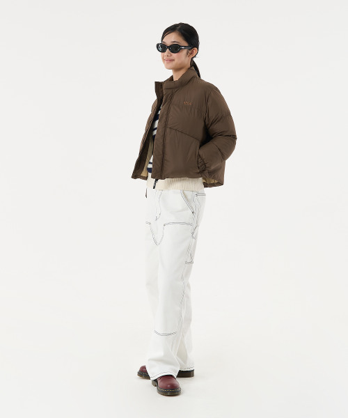 AECA(エイカ)の「AECA CURVED SHORT PUFFER JUMPER-BROWN(ダウンジャケット/コート・メンズ・その他・SMALL/MEDIUM/LARGE)」の6枚目の写真