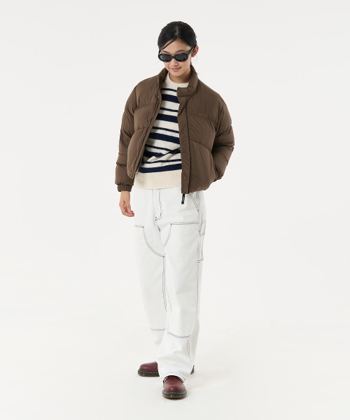 AECA(エイカ)の「AECA CURVED SHORT PUFFER JUMPER-BROWN(ダウンジャケット/コート・メンズ・その他・SMALL/MEDIUM/LARGE)」の7枚目の写真