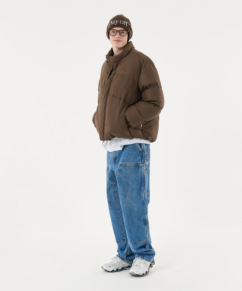 AECA(エイカ)の「AECA CURVED SHORT PUFFER JUMPER-BROWN(ダウンジャケット/コート・メンズ・その他・SMALL/MEDIUM/LARGE)」の11枚目の写真