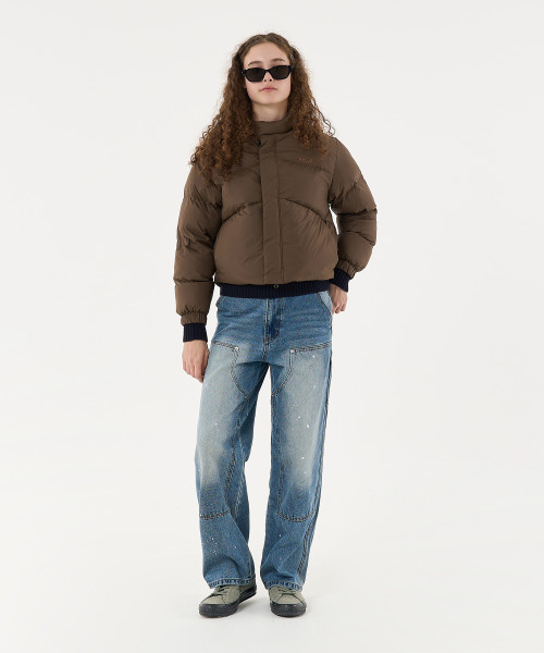 AECA(エイカ)の「AECA CURVED SHORT PUFFER JUMPER-BROWN(ダウンジャケット/コート・メンズ・その他・SMALL/MEDIUM/LARGE)」の17枚目の写真