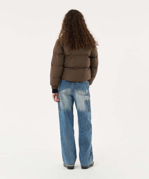 AECA(エイカ)の「AECA CURVED SHORT PUFFER JUMPER-BROWN(ダウンジャケット/コート・メンズ・その他・SMALL/MEDIUM/LARGE)」の18枚目の写真