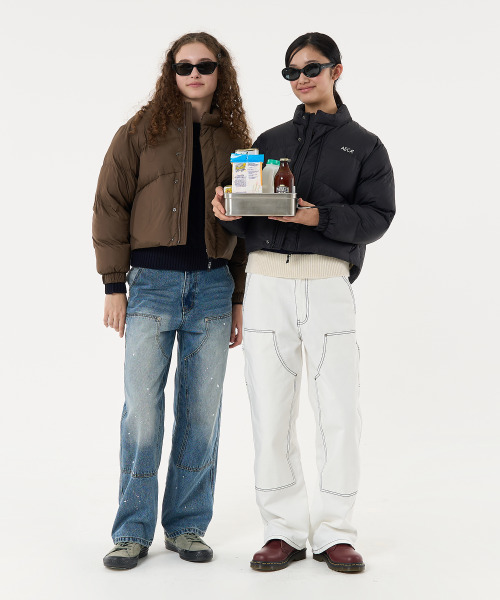 AECA(エイカ)の「AECA CURVED SHORT PUFFER JUMPER-BROWN(ダウンジャケット/コート・メンズ・その他・SMALL/MEDIUM/LARGE)」の20枚目の写真