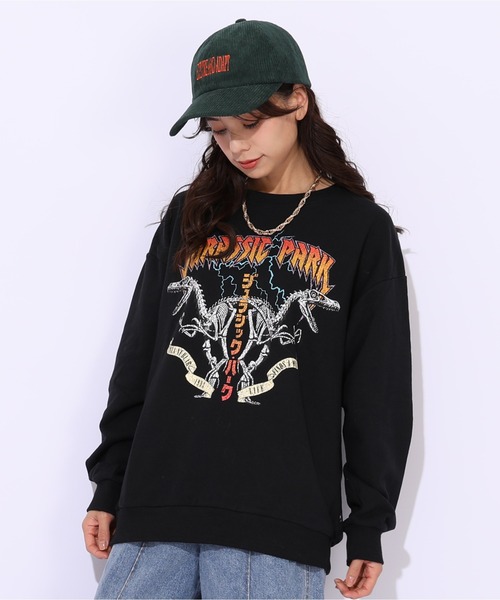 親子お揃い ジュラシックパーク ロックトレーナー 1125A（スウェット