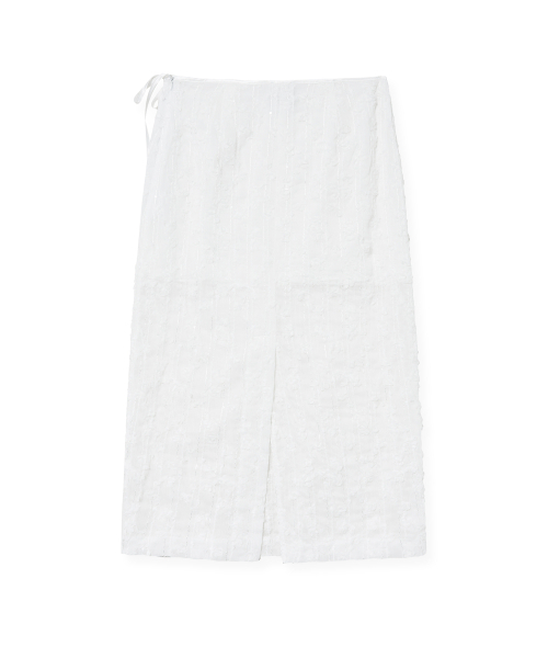 Midnight Move（ミッドナイトムーブ）の「rose skirt (white)（スカート・レディース・その他・SMALL/MEDIUM）」の4枚目の写真