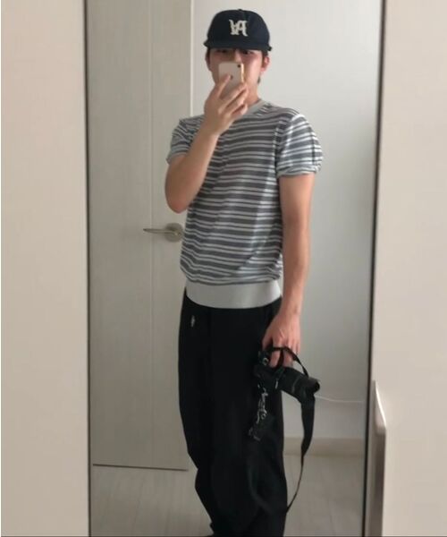 PARTIMENTO(パルティメント)の「ナイロンPAボールキャップネイビー(キャップ・メンズ・その他・ONE)」の2枚目の写真