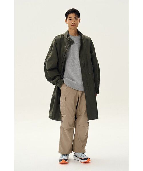 MUSINSA STANDARD（ムシンサスタンダード）の「コットンパラシュートカーゴパンツ[ベージュ]（スウェットパンツ・メンズ・その他・40/31/33/26/27/28/29/38/42/36/34/32/30）」の21枚目の写真