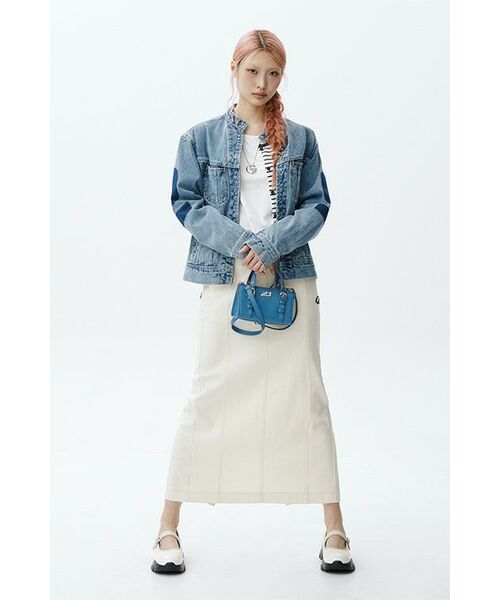TTUDEMENT(トュードメント)の「STRIPE CREWNECK CARDIGAN IVORY(カーディガン/ボレロ・レディース・その他・FREE)」の11枚目の写真