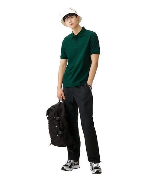 MUSINSA STANDARD（ムシンサスタンダード）の「ベーシックピケポロシャツ[グリーン]（ポロシャツ・メンズ・その他・X-LARGE/XX-LARGE/SMALL/MEDIUM/LARGE）」の8枚目の写真