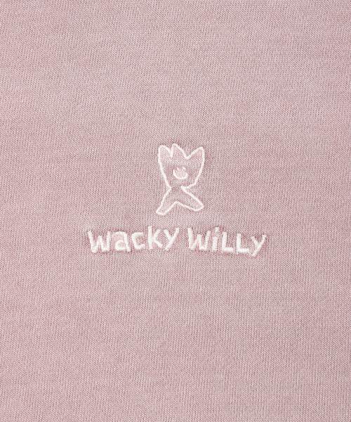Wacky WiLLy（ワッキーウィリー）の「ロゴピグメントスウェットピンク（スウェット・レディース・その他・SMALL/MEDIUM/LARGE/X-LARGE）」の5枚目の写真
