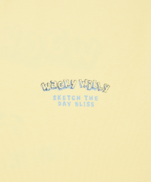 Wacky WiLLy（ワッキーウィリー）の「キッチグラフィック半袖Tシャツイエロー（Tシャツ/カットソー・レディース・その他・SMALL/MEDIUM/LARGE/X-LARGE）」の5枚目の写真