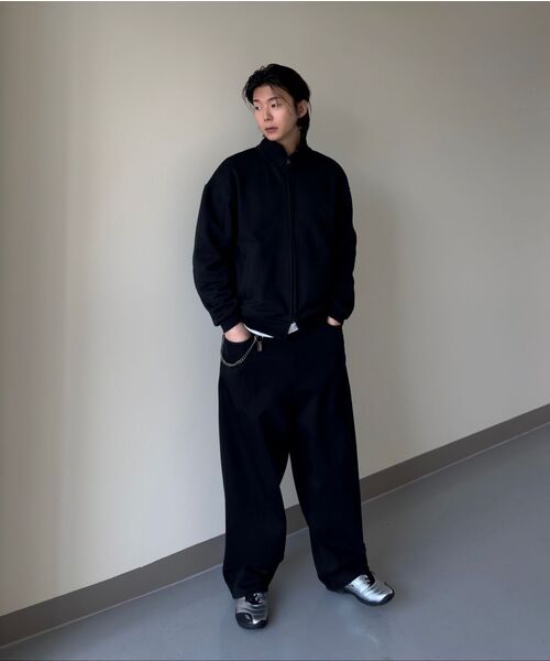 XERO（ゼロ）の「オーバーカーブドパンツ [ブラック]（その他パンツ・メンズ・その他・LARGE/X-LARGE/MEDIUM）」の4枚目の写真