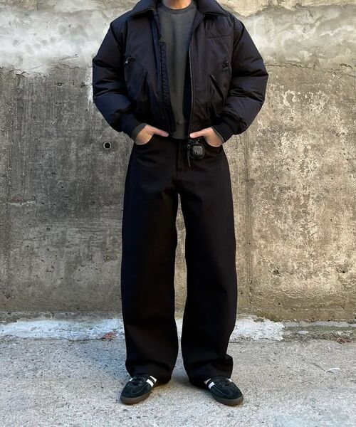XERO（ゼロ）の「オーバーカーブドパンツ [ブラック]（その他パンツ・メンズ・その他・LARGE/X-LARGE/MEDIUM）」の3枚目の写真