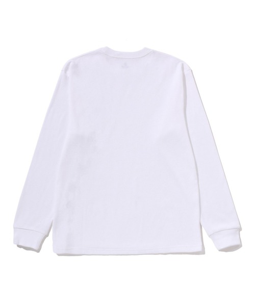 A BATHING APE（アベイシングエイプ）の「APE HEAD ONE POINT THERMAL LT UNDERWEAR（その他アンダーウェア/インナー・メンズ・ブラック/ホワイト・X-LARGE/MEDIUM/LARGE/SMALL/XX-LARGE）」の3枚目の写真