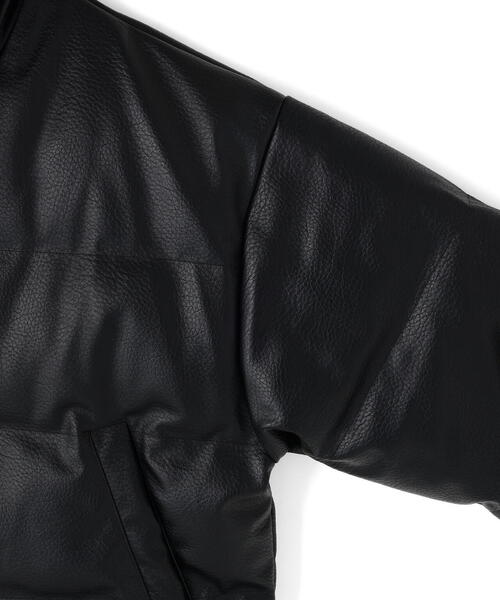 DANKE SCHON(ダンケシェーン)の「DankeSchon/ダンケシェーン/PU SHORT BLOUSON COWHIDE(ブルゾン・レディース・ブラック・M/S/L)」の16枚目の写真