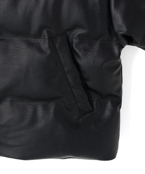 DANKE SCHON(ダンケシェーン)の「DankeSchon/ダンケシェーン/PU SHORT BLOUSON COWHIDE(ブルゾン・レディース・ブラック・M/S/L)」の17枚目の写真