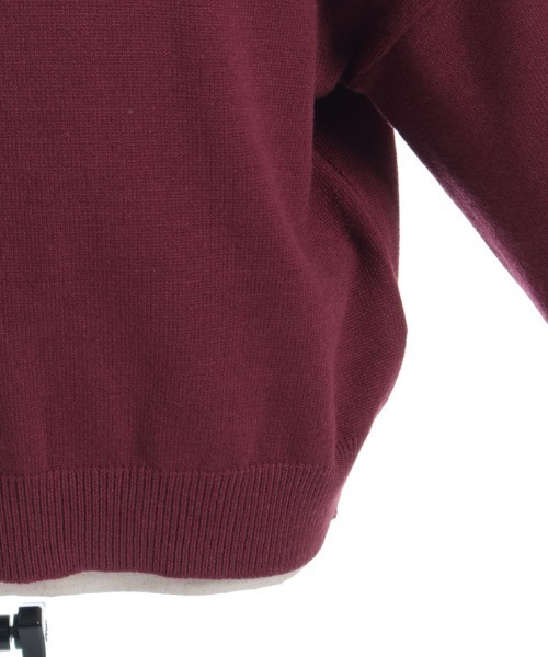 axes femme（アクシーズファム）の「リボンモチーフニット（ニット/セーター・キッズ・ワイン/ホワイト・MEDIUM/LARGE/X-LARGE）」の15枚目の写真