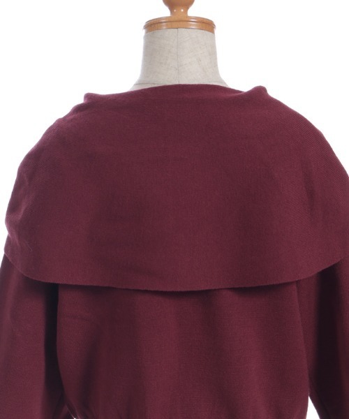 axes femme（アクシーズファム）の「リボンモチーフニット（ニット/セーター・キッズ・ワイン/ホワイト・MEDIUM/LARGE/X-LARGE）」の18枚目の写真