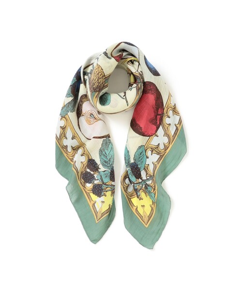 manipuri（マニプリ）の「ｍanipuri / フェスティバル ストール（ストール/ショール・レディース・グリーン・ONE SIZE）」の4枚目の写真