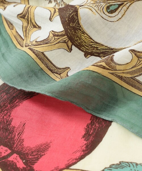 manipuri（マニプリ）の「ｍanipuri / フェスティバル ストール（ストール/ショール・レディース・グリーン・ONE SIZE）」の6枚目の写真